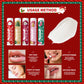 20 pieces/box Christmas lipstick Set Christmas Socks Filler Christmas Gift Long lasting Moisturizing Gloss Non greasy -5 flavors