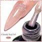 7ml Champagne Gold Sliver Reflective Nail Gel Polish Sparkling Shining Glitter Pink Red Nail Supplies Semi Permanent Gel Varnish