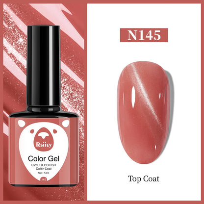 1pcs 7.3ml White Gel Nail Polish French Manicure Gel Polish Semi Permanent Soak Off UV Gel Varnish Base Top Coat Winter Nail 105