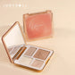 Judydoll Facial Highlighter Makeup Palette Face Matte Shadow Lasting Glow Brighten Contour Shimmer Powder 3D Nose Cosmetic