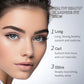 2 Pcs Eyelash Essence with Double Brush Design Nourishing Eyelash Eyebrow Enhancer Serum for Beautiful, Healthier Lashes and Brows