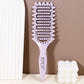KPOP Curling Brush - Nylon bristles and ABS handle for creating curly hair styling Special for real hair wigs