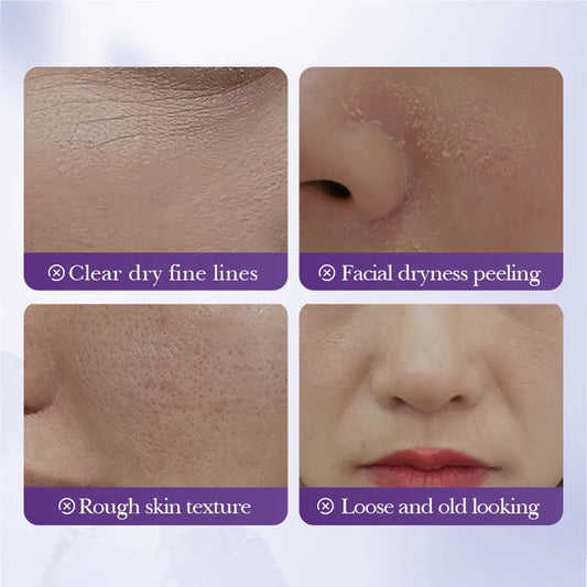 SADOER Lavender Face Mask Anti Wrinkles Hydrating Anti-Aging Moisturizing Facial Masks Sheet Mask for Face Skin Care Products