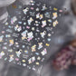 Magical Blow Bubbles Goldfish Bunny Rabbit Cat Kitten Shape Shiny Dreamy Bubbles 5D Nail Art Decorations Sticker Manicure Decal