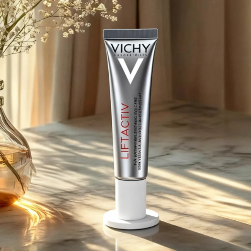 15ml Vichy Active Shaping Eye Cream Anti Dark Circle Anti Wrinkle Herbal Moisturizing Eye Serum Fade Fine Line Natural Eye Care