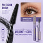 Life Girls Waterproof Mascara Lengthening Volumizing Curling Black Mascara Smudge Proof Long Lasting Thick Lashes Eye Makeup