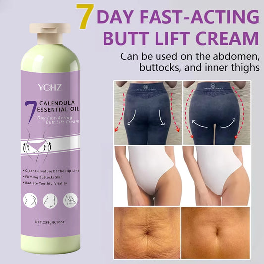 Body Firming Cream, 7-Day Shaping, Fast-Acting Butt Enhancer - 258g, Improves Curves and Firms Body, Suitable for All Skin Types, Butt Enhancement Moisturizing Care Formula