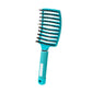 Detangling Hairbrush Scalp Massage Comb Bristle Nylon Women Magic Curly Hair Brush Salon Hairdressing Styling Tools Wholesale