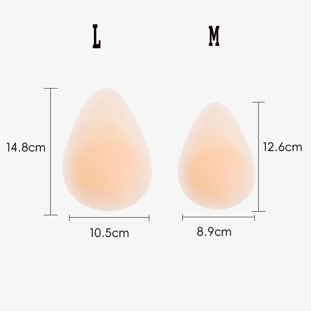 No Glue Sticky Nipple Cover Plunge Droplet Invisible Bra Ultra Thin Seamless Silicone Nubra Stickers Lifting Breast Pads Pasties