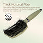 1PC Boar Bristle Detangling Hair Comb Hollow Out Hair Brush Anti-Static Scalp Massage Hairbrush Salon Styling Tools For Gifting