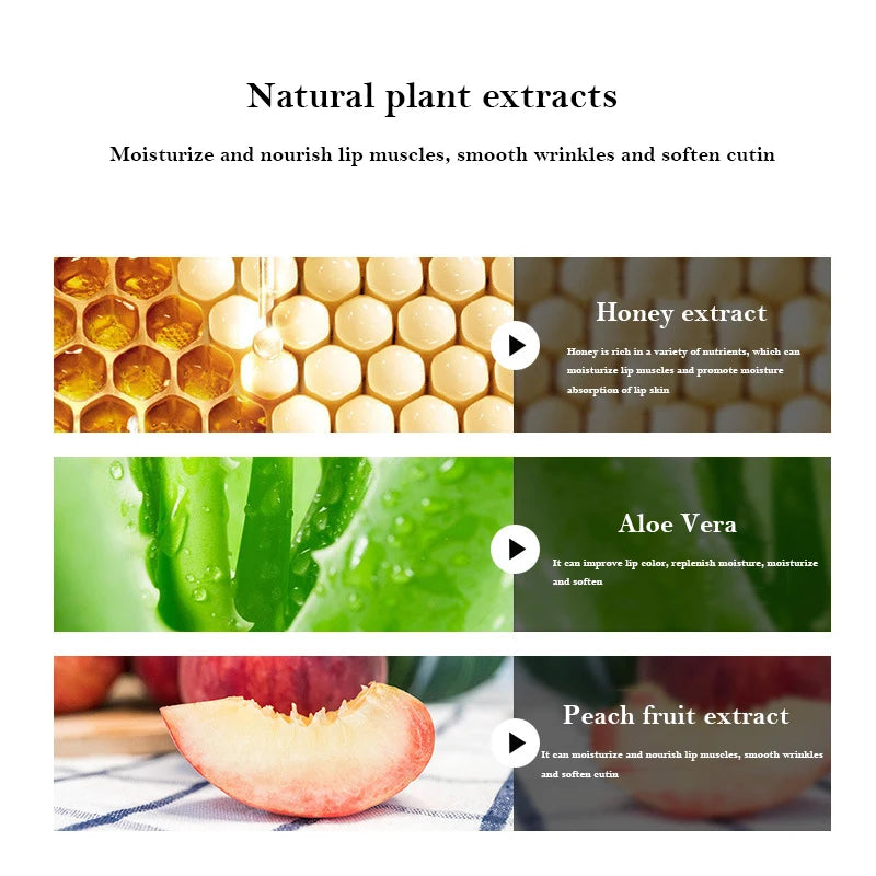 5/10pcs/lot Collagen Nourishing Lip Mask  Moisturizing Fruits Essence Firming Anti Wrinkle Lip Patch Skin Care
