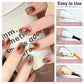 LIMEGIRL 15ML Clear Blooming Gel Polish UV Soak Spread Marble Nail Polish Gel Paint Applicable Nail Art Design Gel