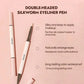 GECOMO Double-ended Lying Silkworm Pencil with 0.01mm Eyeliner Shimmer Eyeshadow Makeup