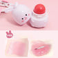 Goody Bunny Lip Balm Color Changing Moisturizing Repairing Lipstick Waterproof Anti-Dry Cracked Warm Change Lipstick