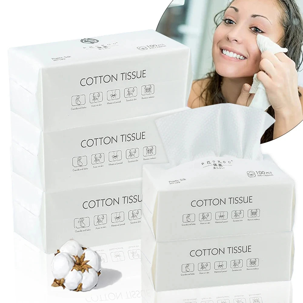 1/4pcs Makeup Remover Microfiber Cotton Pad Cosmetics Washable Makeup  Towel Cleaning Sponge Skin Care Tool Washcloth