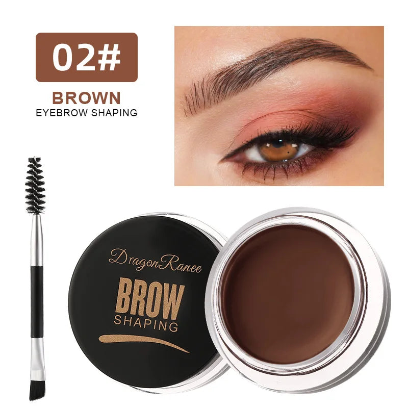 Dragon Ranee 6color Wild Eyebrow Styling Eyebrow Cream Styling Eyebrow Gel Soap Wax White Eyebrow Cream