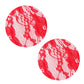 Wedding Bra Invisible Chest Patch Breathable and Anti Glare Semi Transparent Sexy Jacquard Lace Nipple Patch Disposable