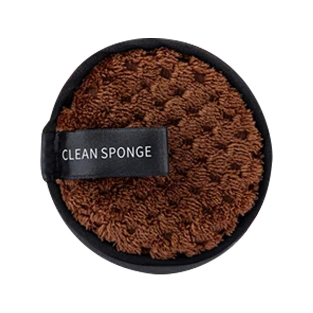 1/4pcs Makeup Remover Microfiber Cotton Pad Cosmetics Washable Makeup  Towel Cleaning Sponge Skin Care Tool Washcloth