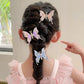 Styling Lively Moving Wings Bangs Cute Fairy Rhinestone Butterfly Hairpin Three-dimensional Hair Clip Headwear Hair Accessories