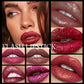 Pearly Glitter Velvet Lipstick,Metallic,Waterproof,Long-lasting,Shimmer,Diamond Lipstick,Glitter Lip Gloss, Lip Cosmetic Makeup