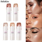 5 Colors 3D Face Brighten Highlighter Bar Cosmetic Face Contour Bronzer Shimmer Highlighter Stick Concealer Cream Makeup tool