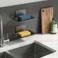 Removable No Drill Wall Mounted Soap Tray Self Adhesive Traceless Soap Sponge Holder for Bathroom Kitchen Sink