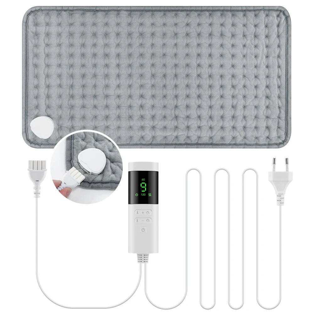 Electric Heating Pad EU/UK/US Plug Physiotherapy Heating Blanket for Abdomen Waist Back Pain Relief Winter Foot Hand Warmer