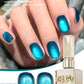 15ml Snow Pear Crushed Ice Cat Eye Gel Nail Polish,  Shiny Bubble-Free UV/LED Quick-Drying Gel Suitable For Nail Art DIY Design