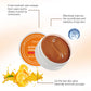 60Pcs Vitamin C Eye Patches Remescar Puffiness Dark Circles Bags Tightening Eye Skin Hyaluronic Acid Moisturizing Eye Mask Care