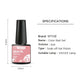 MTSSII 6PCS/Set Sparkly Red Roes Red Gel Nail Polish Shinning Nail Art LED UV Gel Varnish Nail Supplies Manicure Kit for Nails