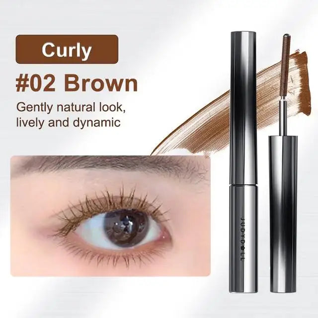 Judydoll Steel Mascara Lengthening Curling Thick Longlasting Waterproof Sweatproof Silk Fiber Eyelash Extensions