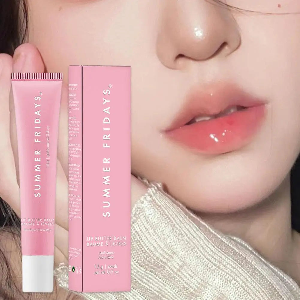 NEW Summer Lip Balm Moisturizing Mirror Lip Gloss Lip Vanilla Mint Iced Coffee Cake Smell Lipstick Transparent Lip Oil Makeup