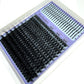 15Rows Lash Clusters Spikes Eyelash Extensions Spiky Lashes Extension Thick Individual Cluster Lashes with Spikes&Bottom Lashes