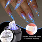 PUENTE 7.5ML Vibrant Blue Cat Eye Gel Nail Polish High Glossy Long-Lasting Soak Off UV Semi-Permanent Nail Art Varnish Manicure