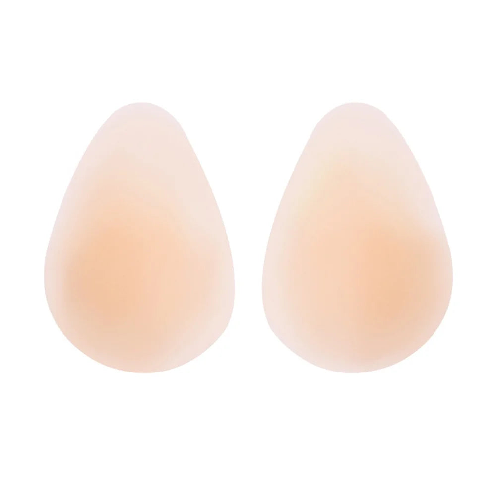 No Glue Sticky Nipple Cover Plunge Droplet Invisible Bra Ultra Thin Seamless Silicone Nubra Stickers Lifting Breast Pads Pasties