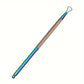 Multicolor Double-ended Stainless Steel Cuticle Pusher Dead Skin Push Remover For Pedicure Manicure Nail Art Cleaner Care Tools