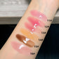 Coconut Flavored Lip Gloss Large Brush Head Mirror Pearl Moisturizing Fine Shimmering Transparent Water Gloss Lipstick