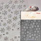 Flying Snowflakes Cold Winter Geometric Hexagon Star Romantic Adhesive Nail Art Stickers Embossment Rhinestone Manicure Decals