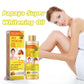 Papaya Whitening Body Oil Nourishing Brightening Skin Care Relaxing Muscle Smoothing Moisturizing Body Massage Skin Papaya Oil