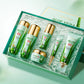 6-Piece Aloe Skin Care Set Aloe Moisturizing Skin Care Face Cream Christmas Gift Box Aloe Cleansing Cream Toner Eye Cream