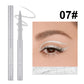 12 Color Matte Glitter Gel Eyeliner Pencil Waterproof Smudge-Proof Smooth Matte White Eyeliner Pen Long-Lasting Eye Liner Makeup