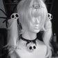 Subculture Gothic Lolita Hairpin Harajuku Y2K Girl Hair Clip Headdress Plush Skull Headwear Halloween Hair Accessories