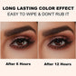 2 Pack 4 Point Eyebrow Pen 4 Prong Tip Eyebrow Pen 4 Fork Eyebrow Pencil Waterproof Liquid Eyebrow Pencil Long Lasting Like Real