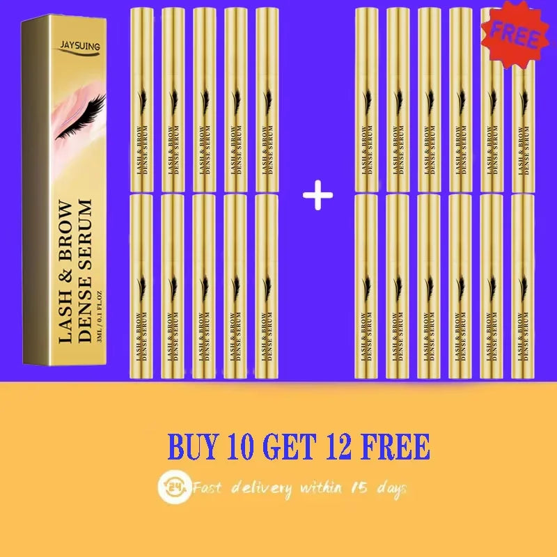 Fast Eyelash Growth Serum 7 Days Natural Eyelash Enhancer Longer Fuller Thicker Curling Lash Treatment Eye Care Products Makeup