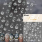 Flying Snowflakes Cold Winter Geometric Hexagon Star Romantic Adhesive Nail Art Stickers Embossment Rhinestone Manicure Decals