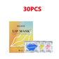 Collagen/Honey/Cherry Lip Mask Gel Patches Hydrating & Plumping Lip Treatment for Dry Lip Repair Fine Lines Clear Lip Care Patch