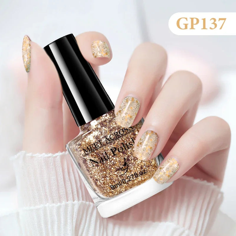 8ml Water-Based Nail Polish 48 Colors Long Lasting Quick Drying No Need of Lamp to Cure Nail Supplies Vernis for Nails Manicure