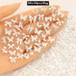 Mix 50pcs 3D Luxury Metal Nail Art Decorations Alloy Shiny Rhinestones Pearl Gems Zircon Diamond Charm DIY Nail Accessories