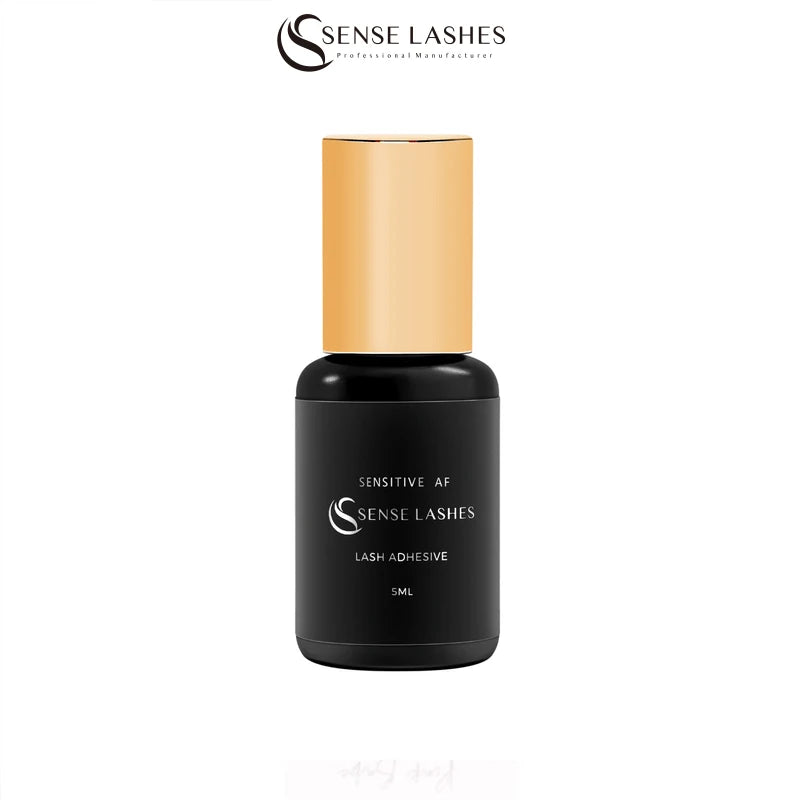 Sense Lashes Eyelash Glue 5ml 0.3-2 Sec Drying Time Retention 6-8 Weeks Low Smell Waterproof adhesivo extensiones de pestañas