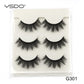YSDO Natural Mink Eyelashes 3/6/10 Pairs Wispy Faux 3D Mink Lashes Short Fluffy Half False Eyelash Makeup Tools Cat Eye Lashes